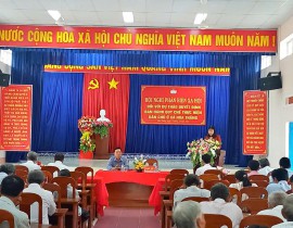 Hội nghị thông báo nhanh kết quả Hội nghị lần thứ Mưởi Ban...